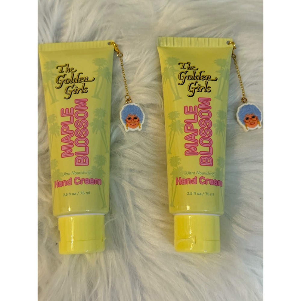 The Golden Girls Maple Blossom Hand Cream Set of 2 Sophia Charm 2.5oz Each